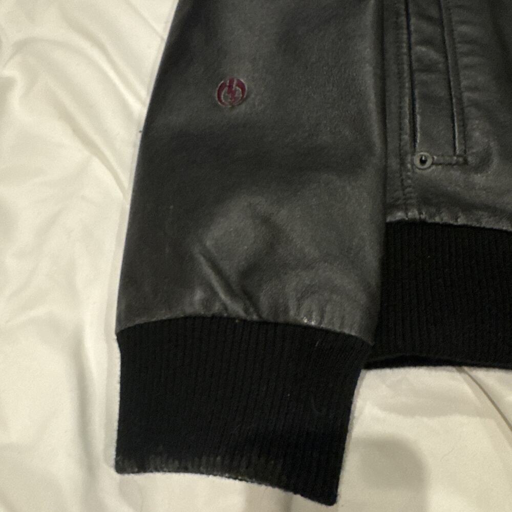 Electric Visual Evolution Leather Jacket Coat Bla… - image 3